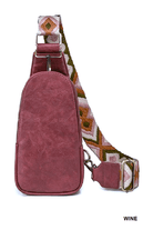 Vegan Leather Crossbody Bag - Mainstream Boutique