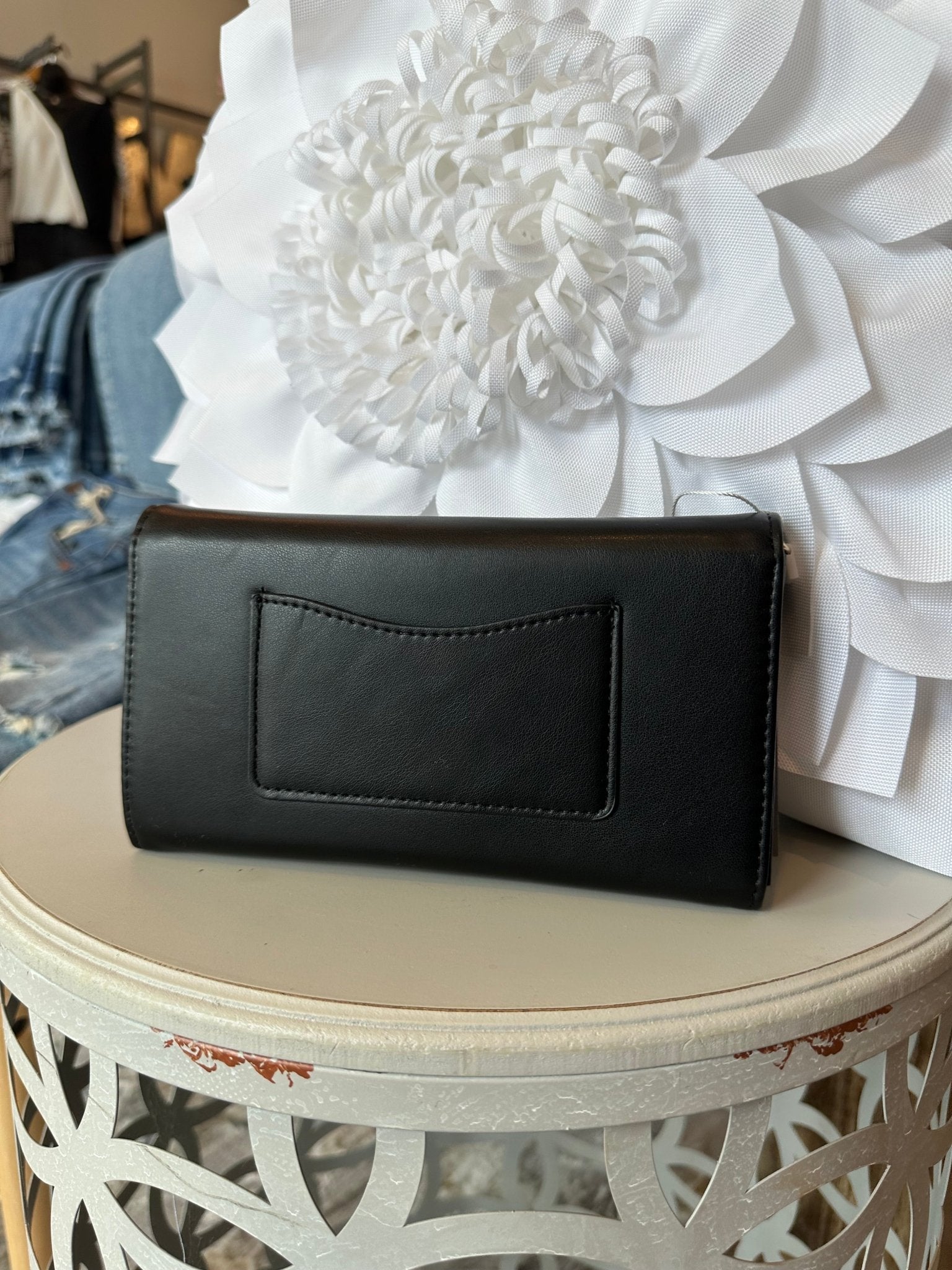Convertible Whipstitch Crossbody Clutch - Mainstream Boutique