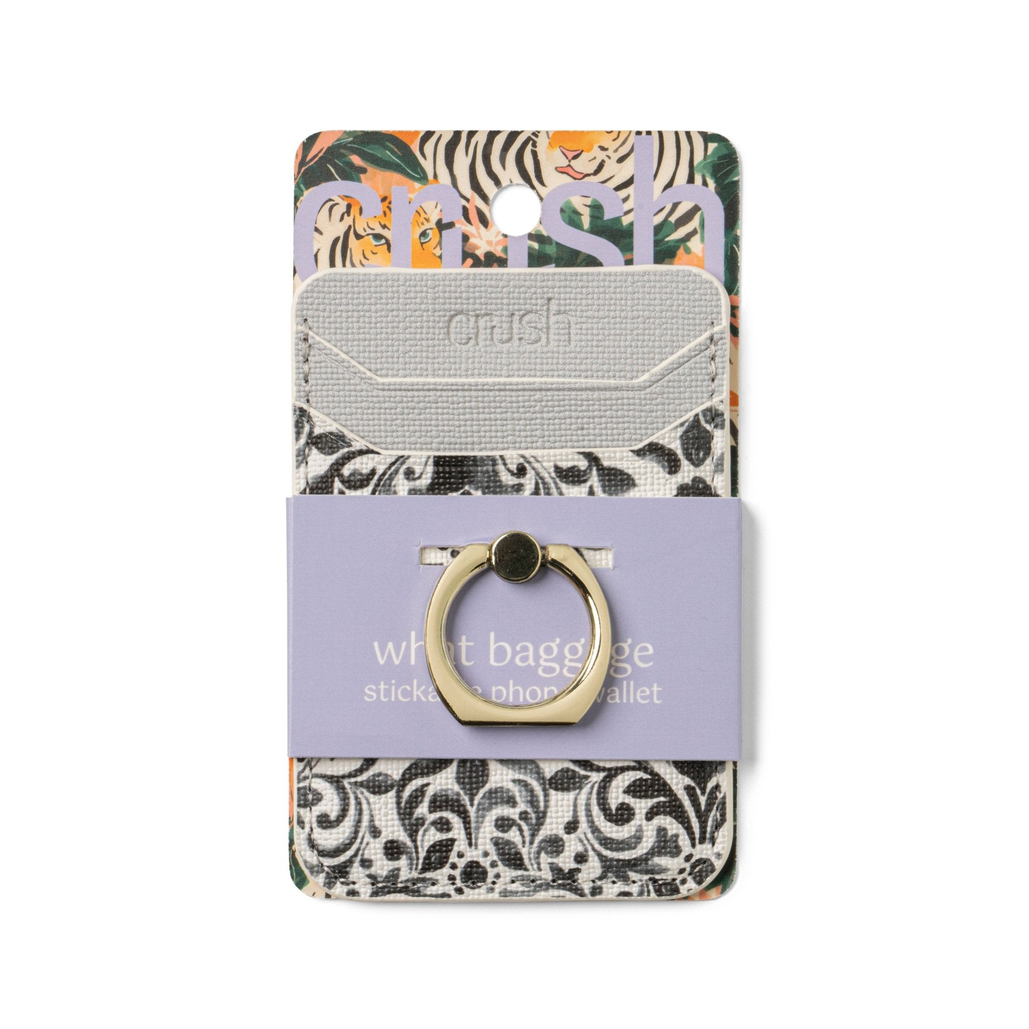 Crush What Baggage Stickable Phone Wallet - Mainstream Boutique