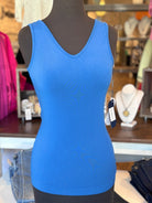 V - neck, Scoop Neck Reversible Tank - Mainstream Boutique