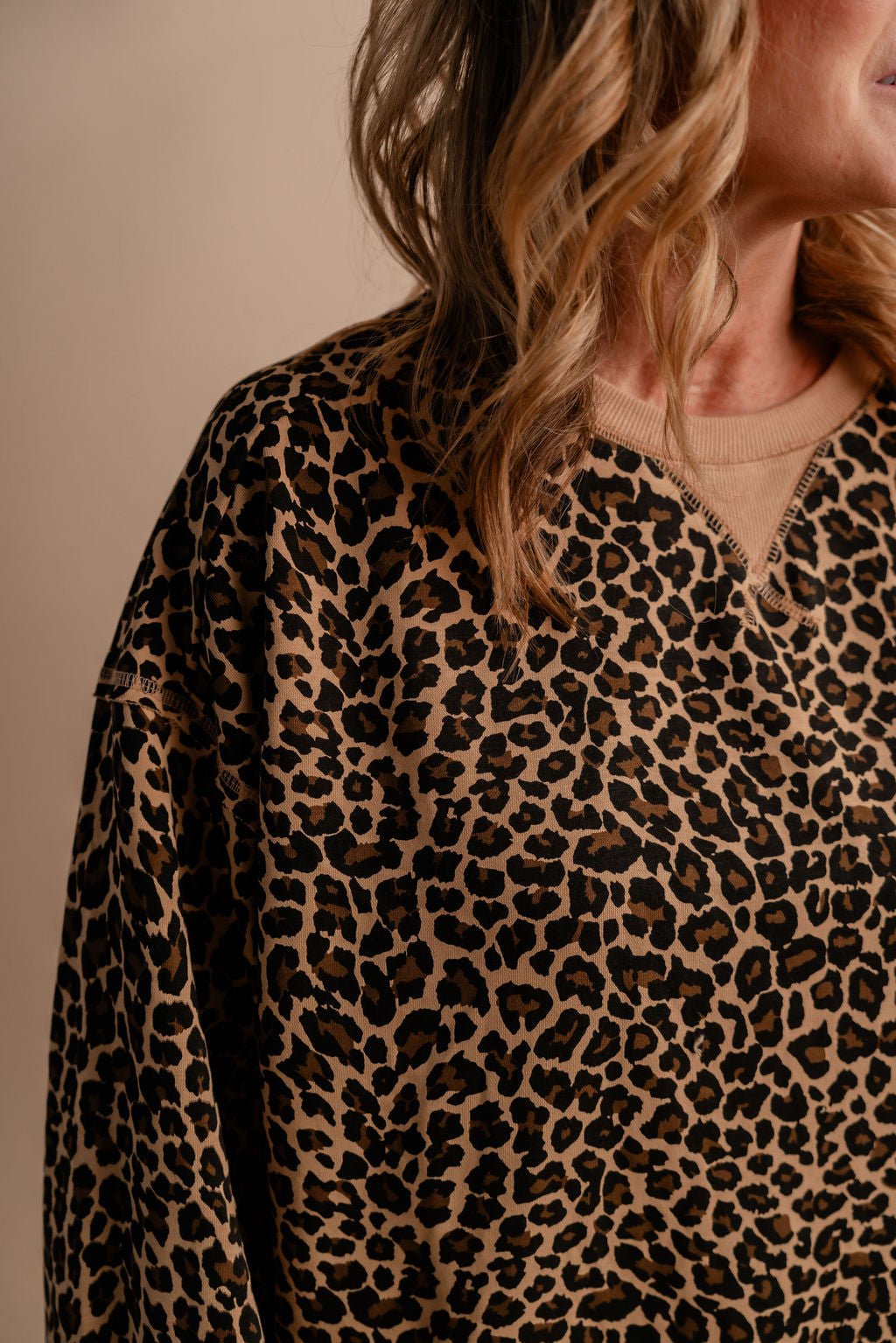 Leopard & Camo Printed Knit Top - Mainstream Boutique