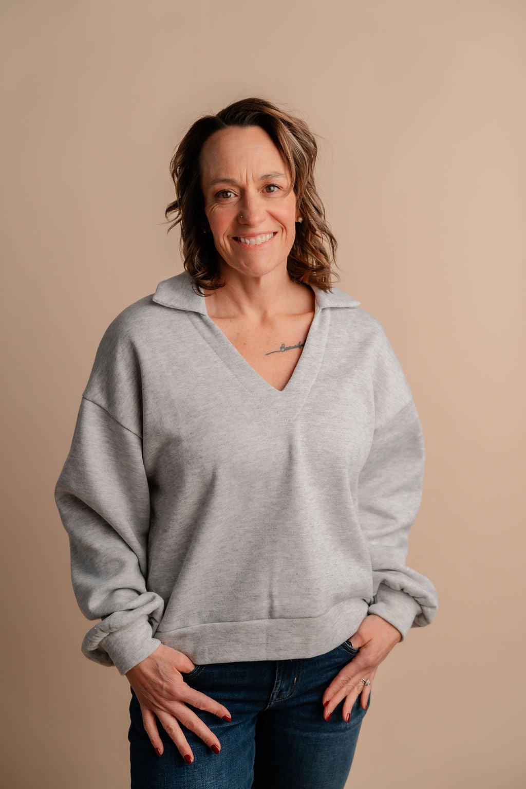 Fleece Megan Pullover - Mainstream Boutique
