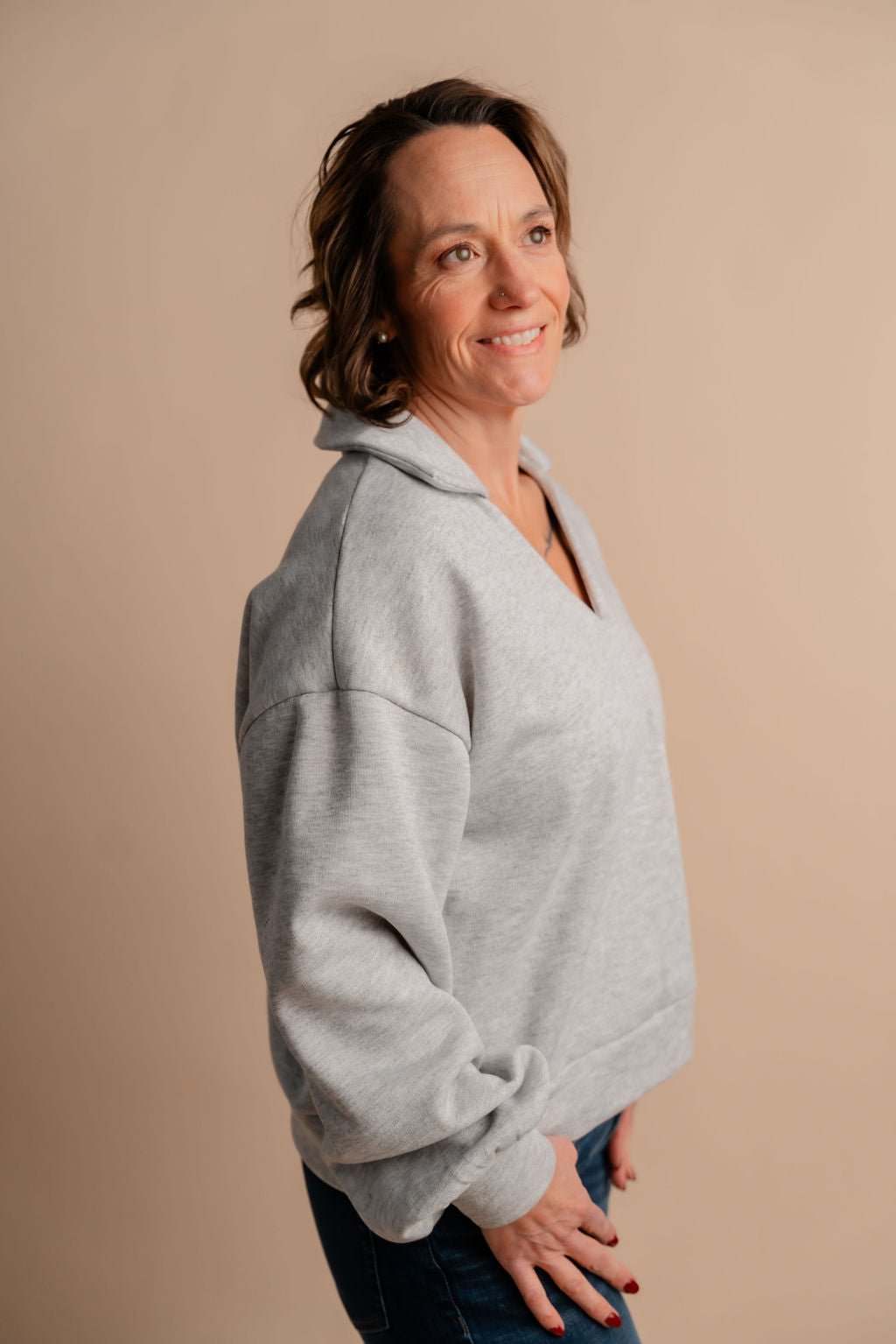 Fleece Megan Pullover - Mainstream Boutique