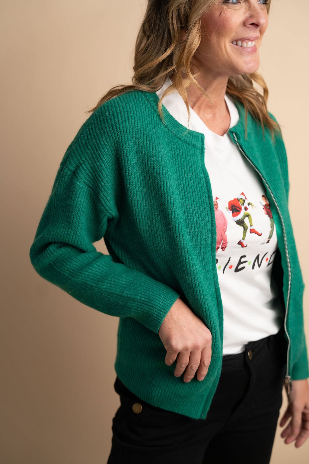 Knit Cardigan Jacket - Mainstream Boutique