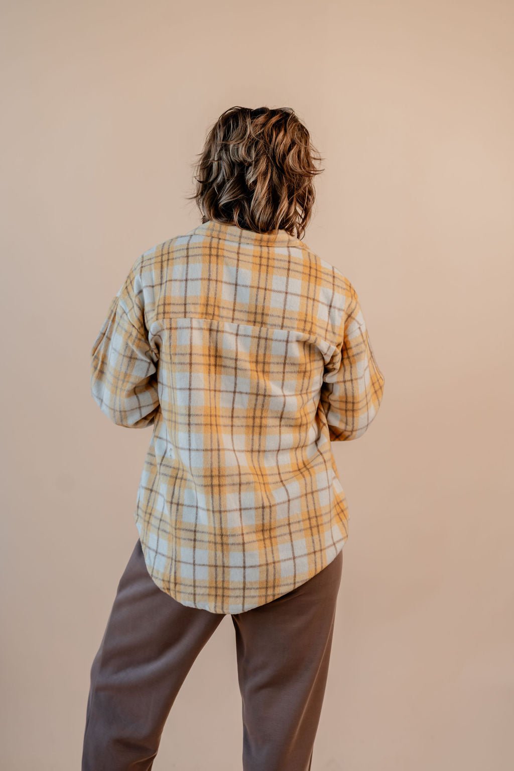 Collared Plaid Button Down - Mainstream Boutique