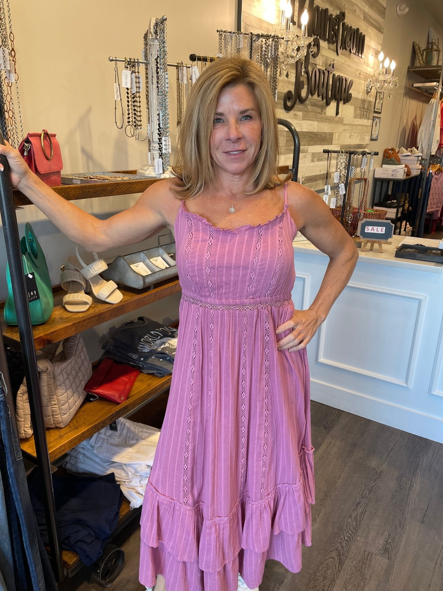 Rose Maxi Dress - Mainstream Boutique