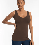 V - neck, Scoop Neck Reversible Tank - Mainstream Boutique