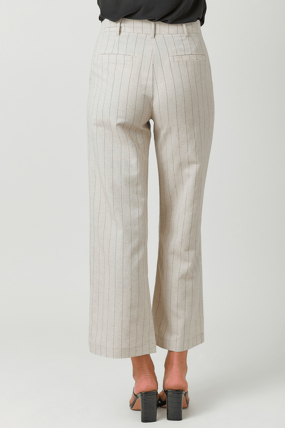 Pin Stripe Tailored Trousers - Mainstream Boutique