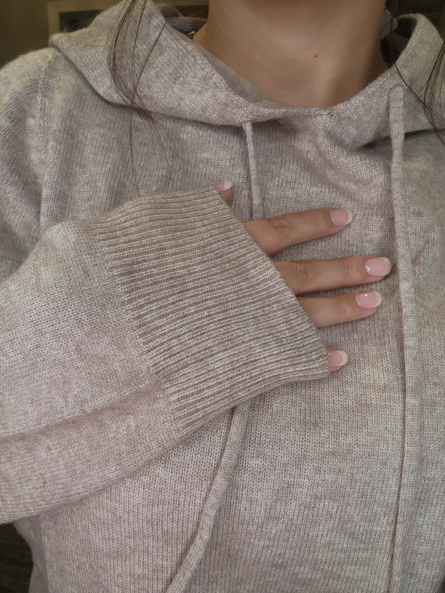 Knit Hoodie Sweater - Mainstream Boutique