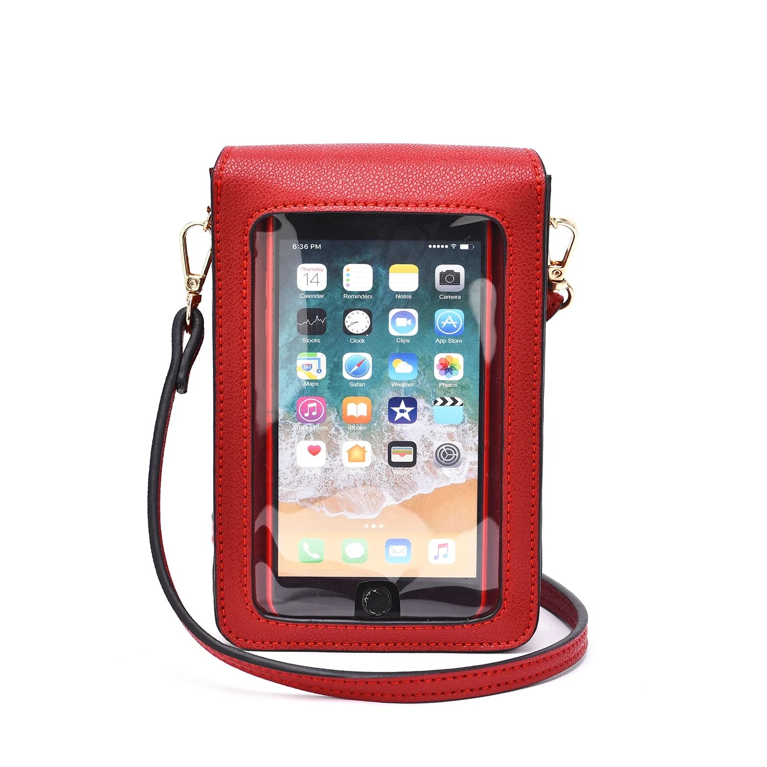 Septima Touch Screen Cell Phone Holder Crossbody - Mainstream Boutique