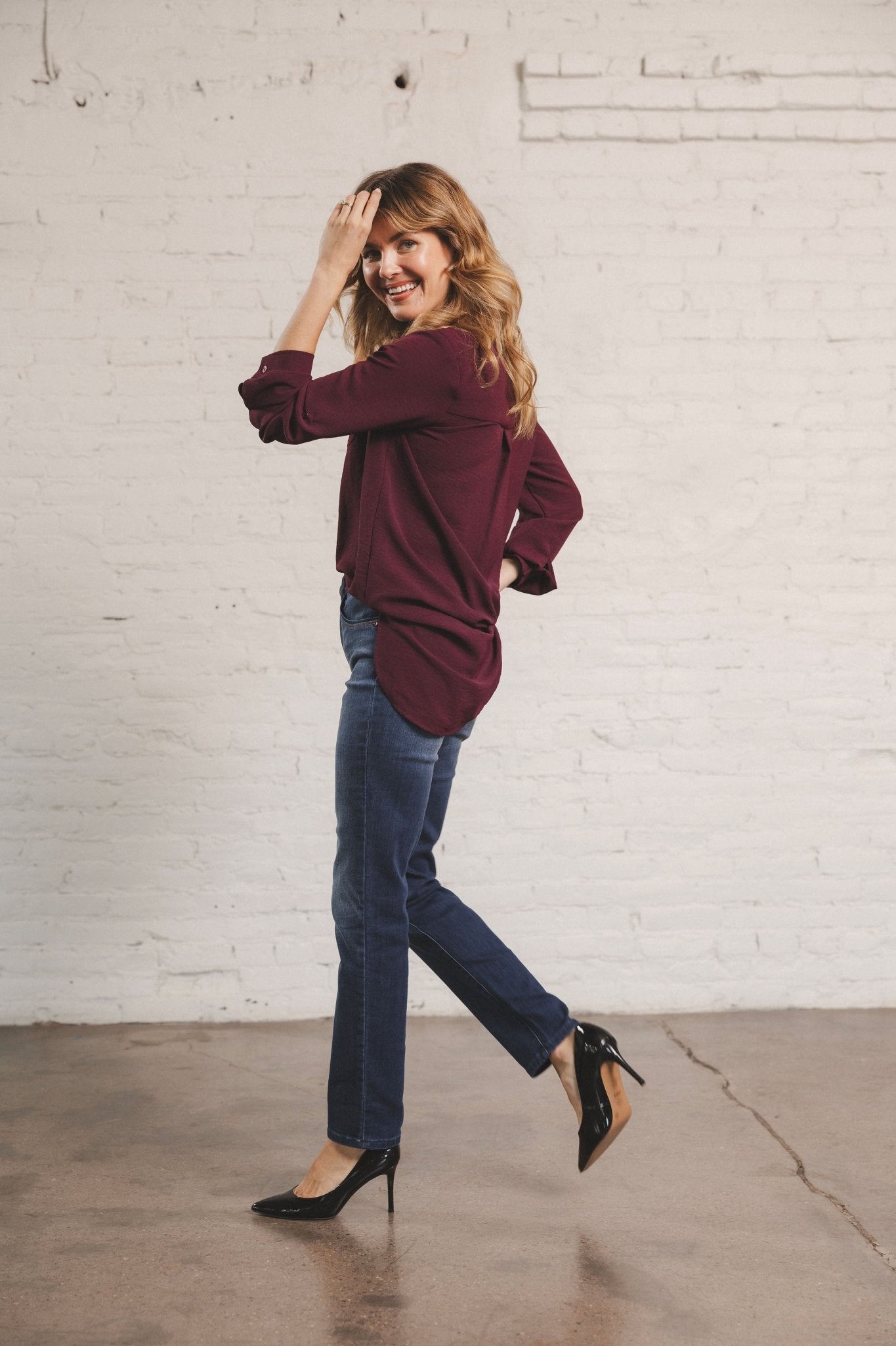 Mac And Me “AB” Solution High Rise Straight Leg - HQ - Mainstream Boutique