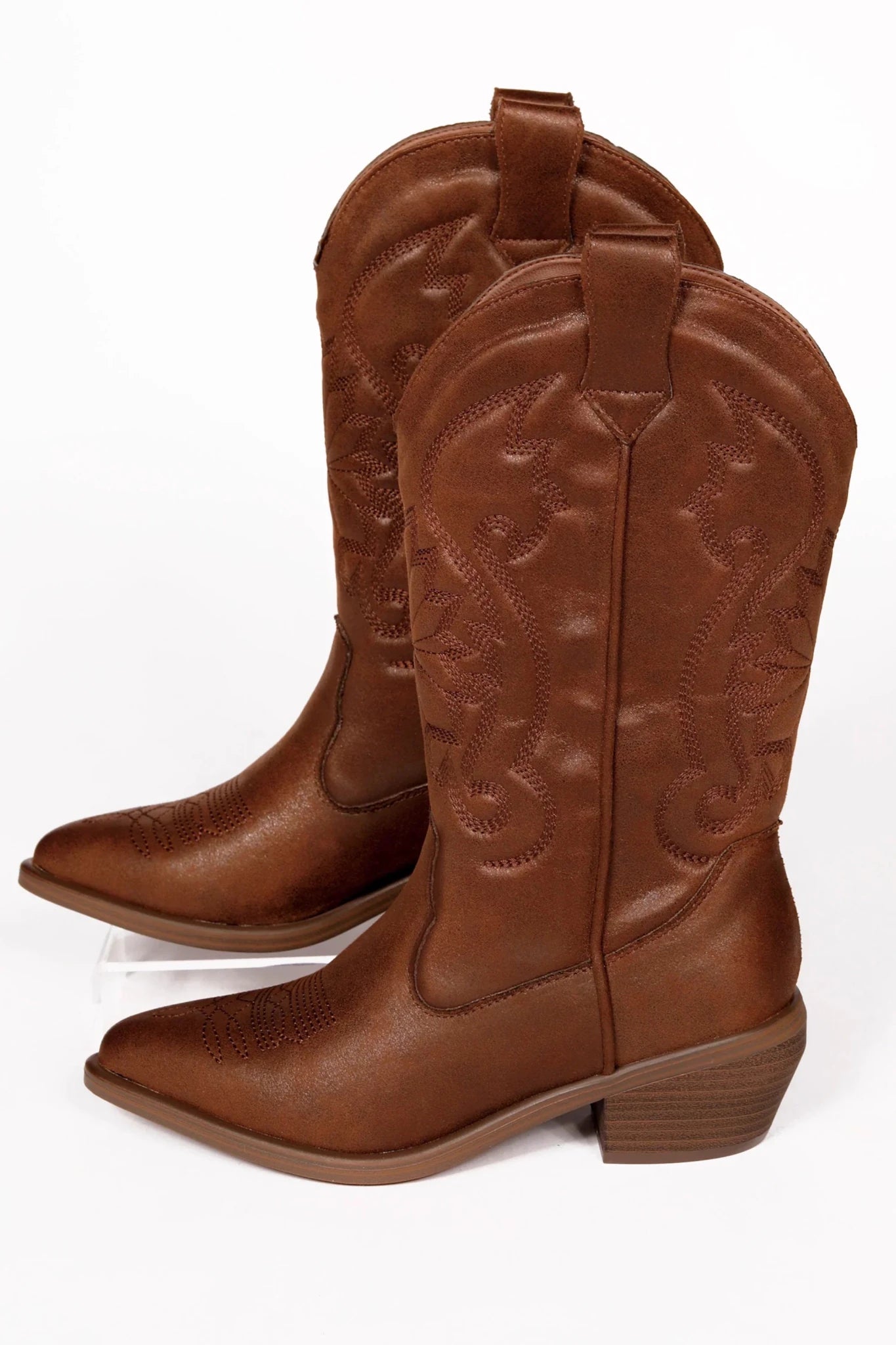 Kelsha Western Boots - Mainstream Boutique