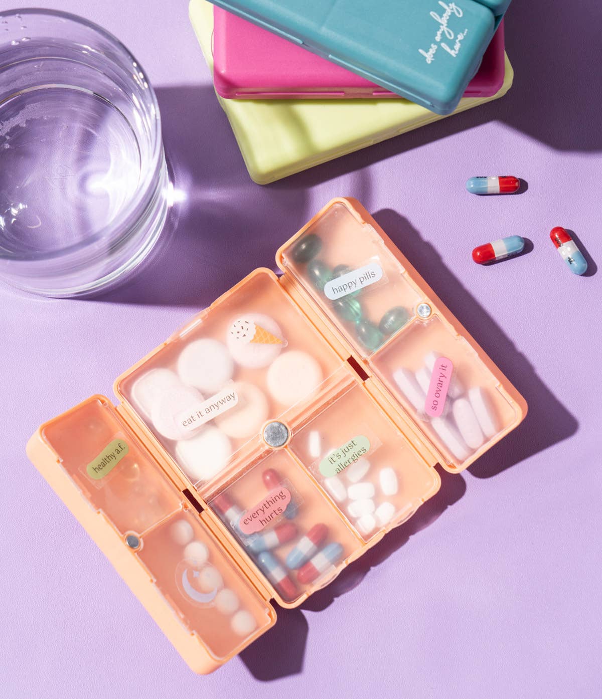 Crush Everything's Fine Pill & Vitamin Case - Mainstream Boutique