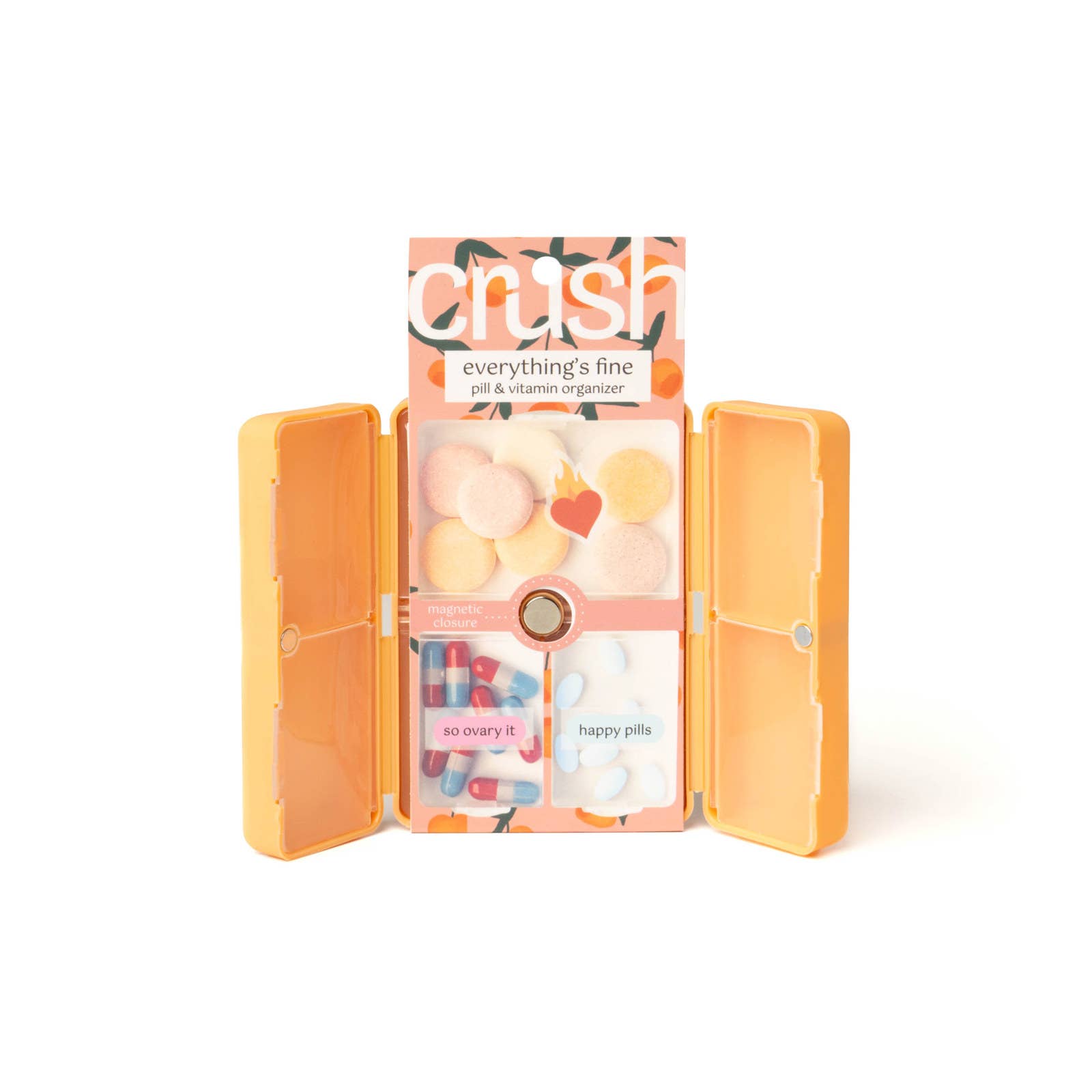 Crush Everything's Fine Pill & Vitamin Case - Mainstream Boutique