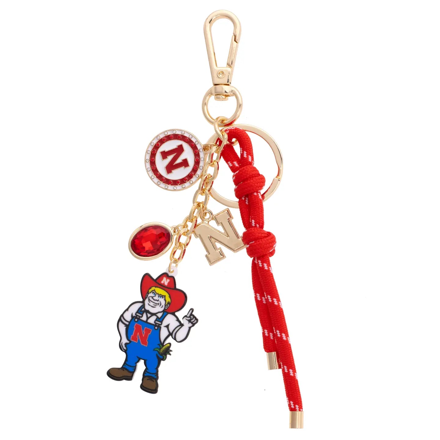 Nebraska Cluster Bag Charm - Mainstream Boutique