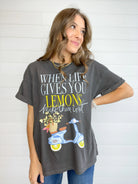 Mac And Me Graphic T-Shirt "Lemons Vintage" - Mainstream Boutique