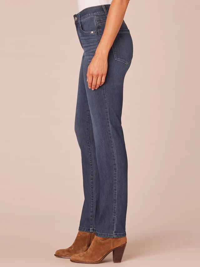 High Rise Straight Leg Jeans - Mainstream Boutique