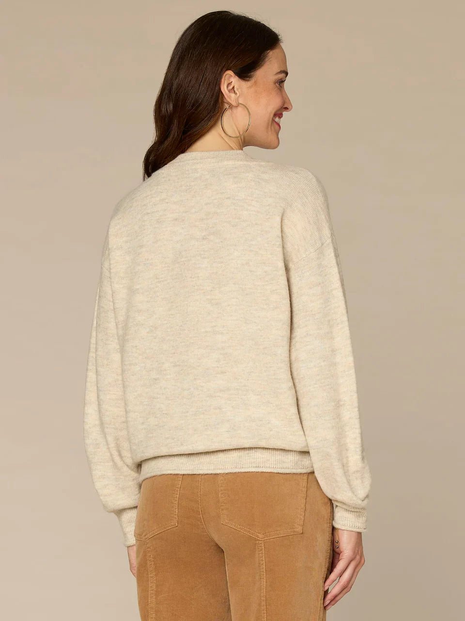 Twofer Sweater With Stripe Detail - Mainstream Boutique