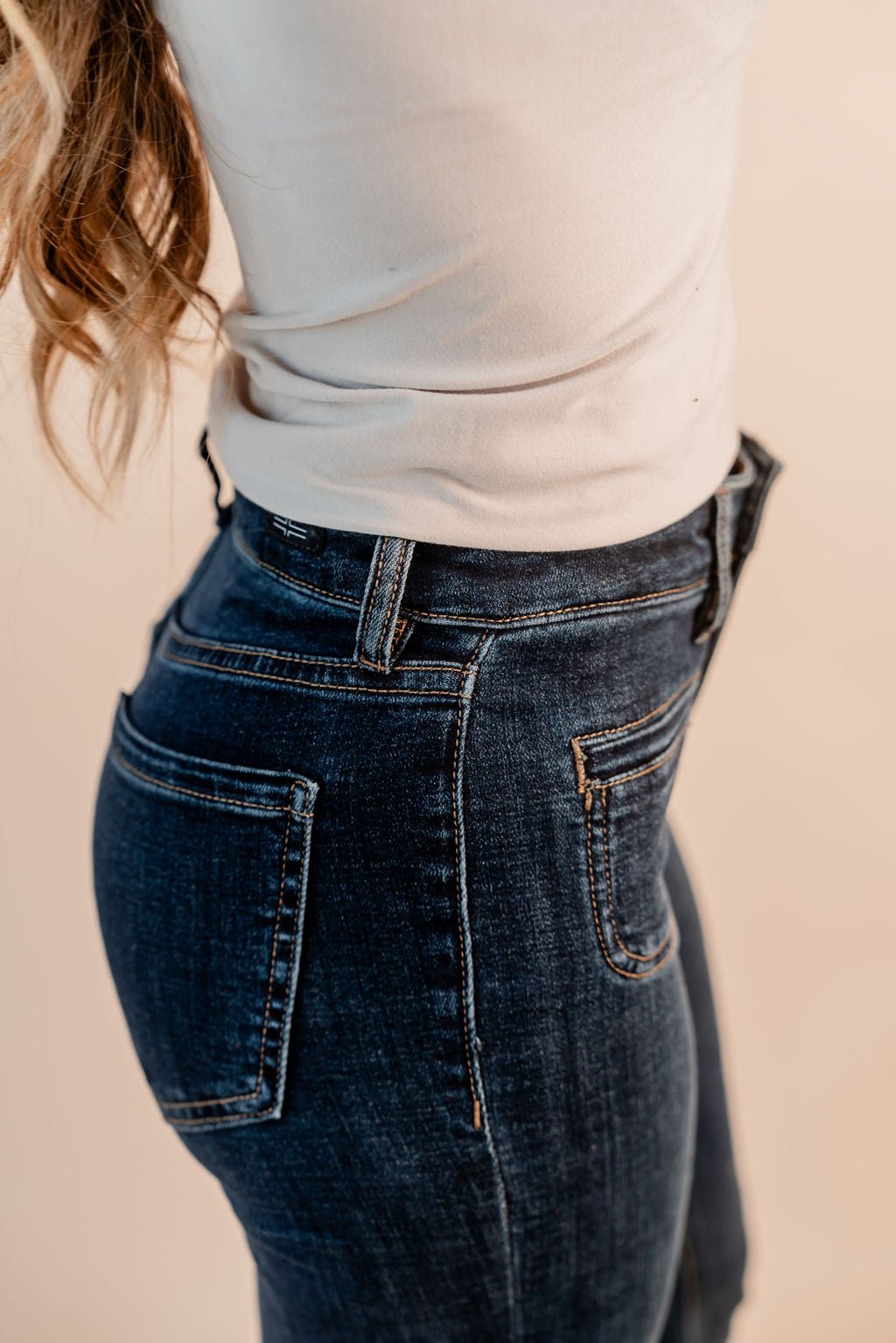 Bootcut Denim W/ Vintage Pocket 34' Inseam - Mainstream Boutique