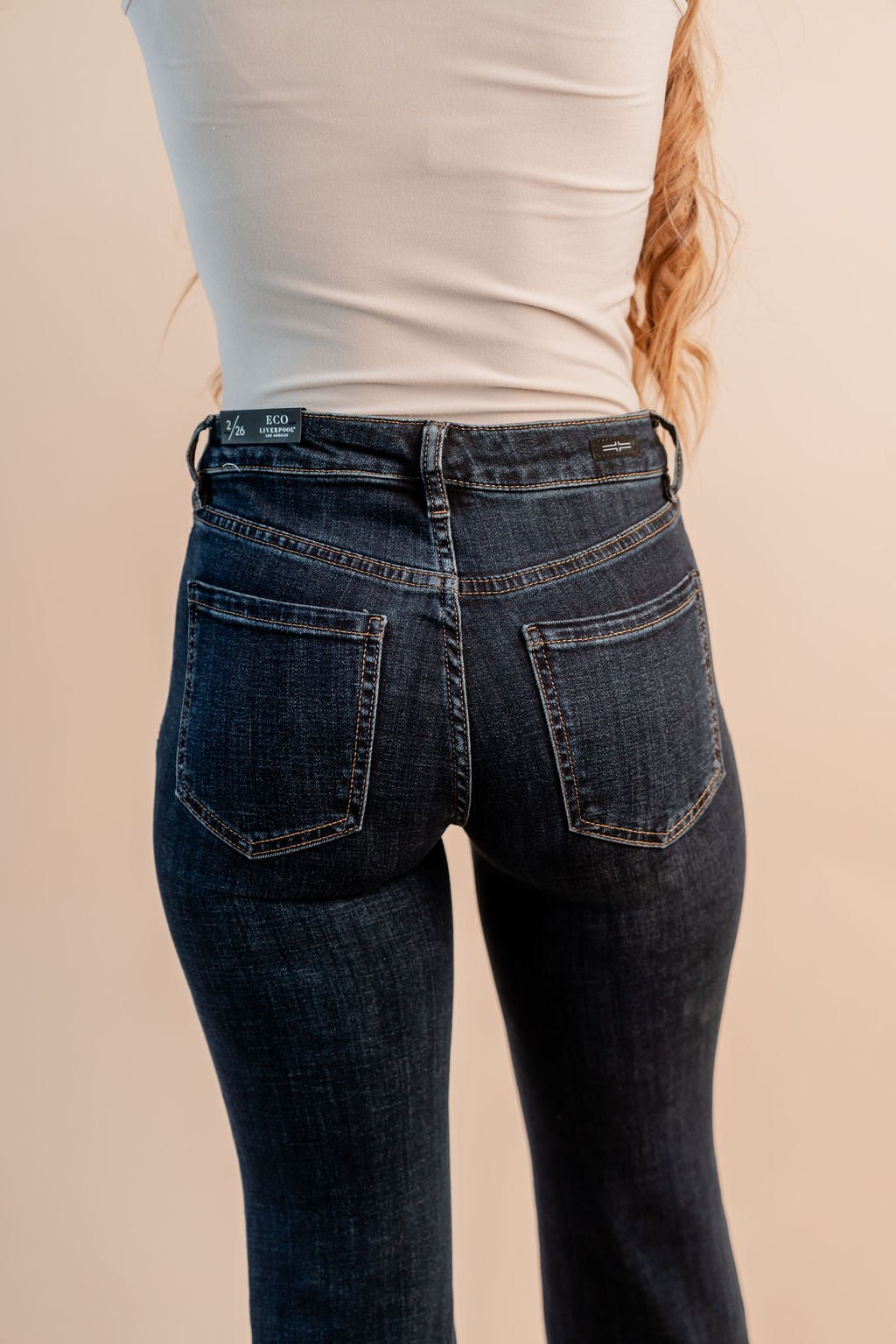 Bootcut Denim W/ Vintage Pocket 34' Inseam - Mainstream Boutique