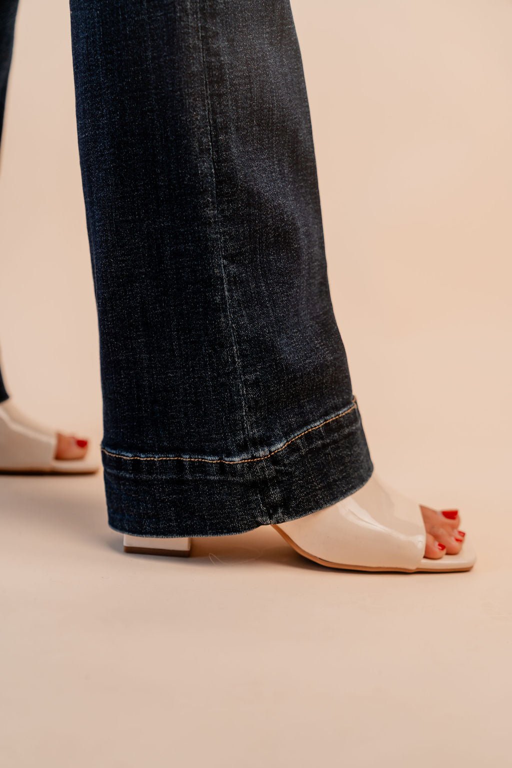Bootcut Denim W/ Vintage Pocket 34' Inseam - Mainstream Boutique