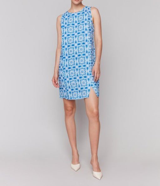 Santorini Breeze Shift Dress - Mainstream Boutique
