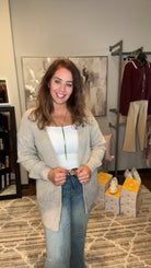 Waffle Knit Cardigan - Mainstream Boutique