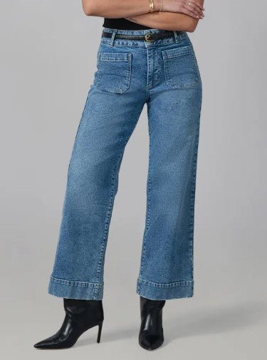 Lola Colette Morning Light High Rise Wide Leg Denim - Mainstream Boutique