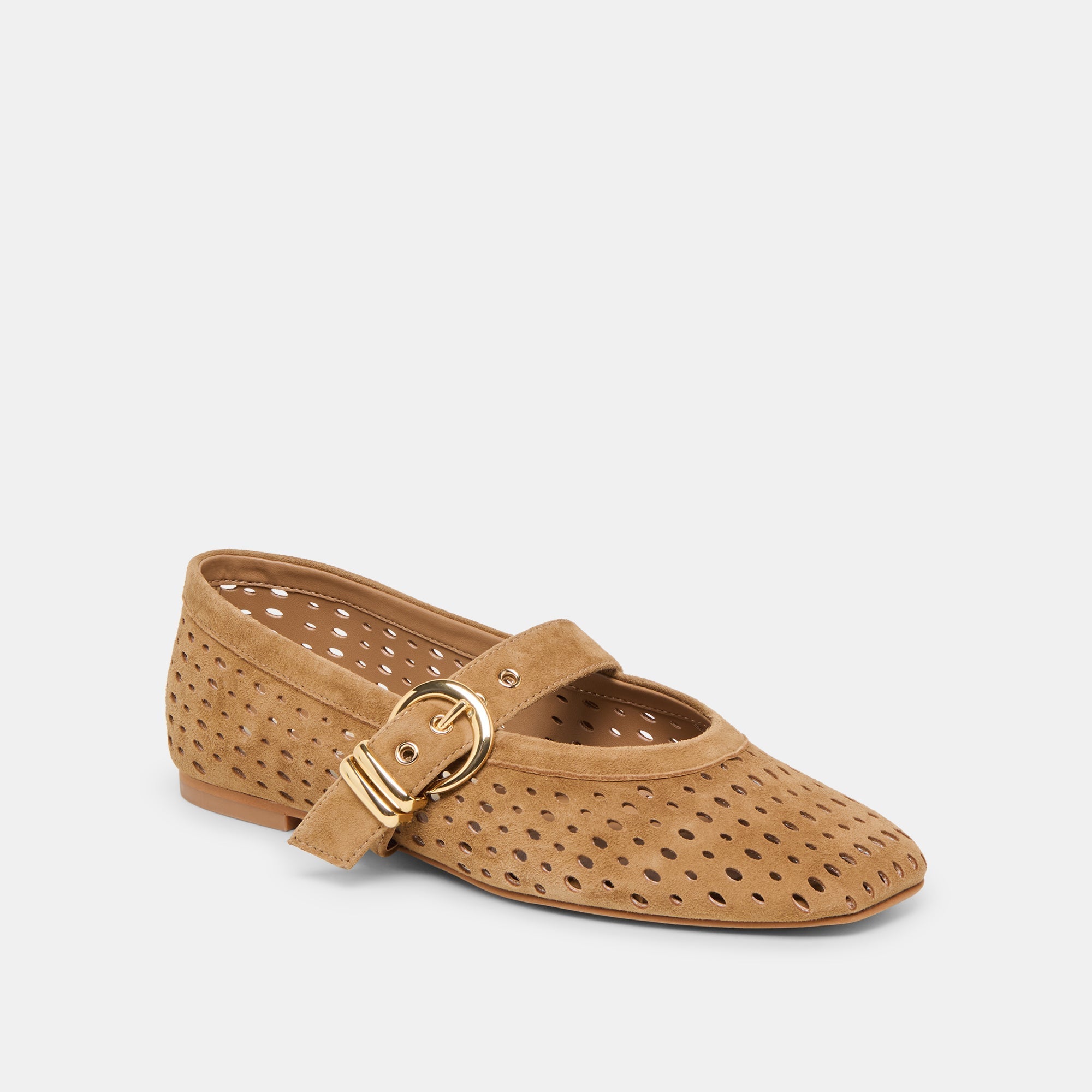 Dolce Vita Mikel Ballet Flats - Lt Brown - Mainstream Boutique