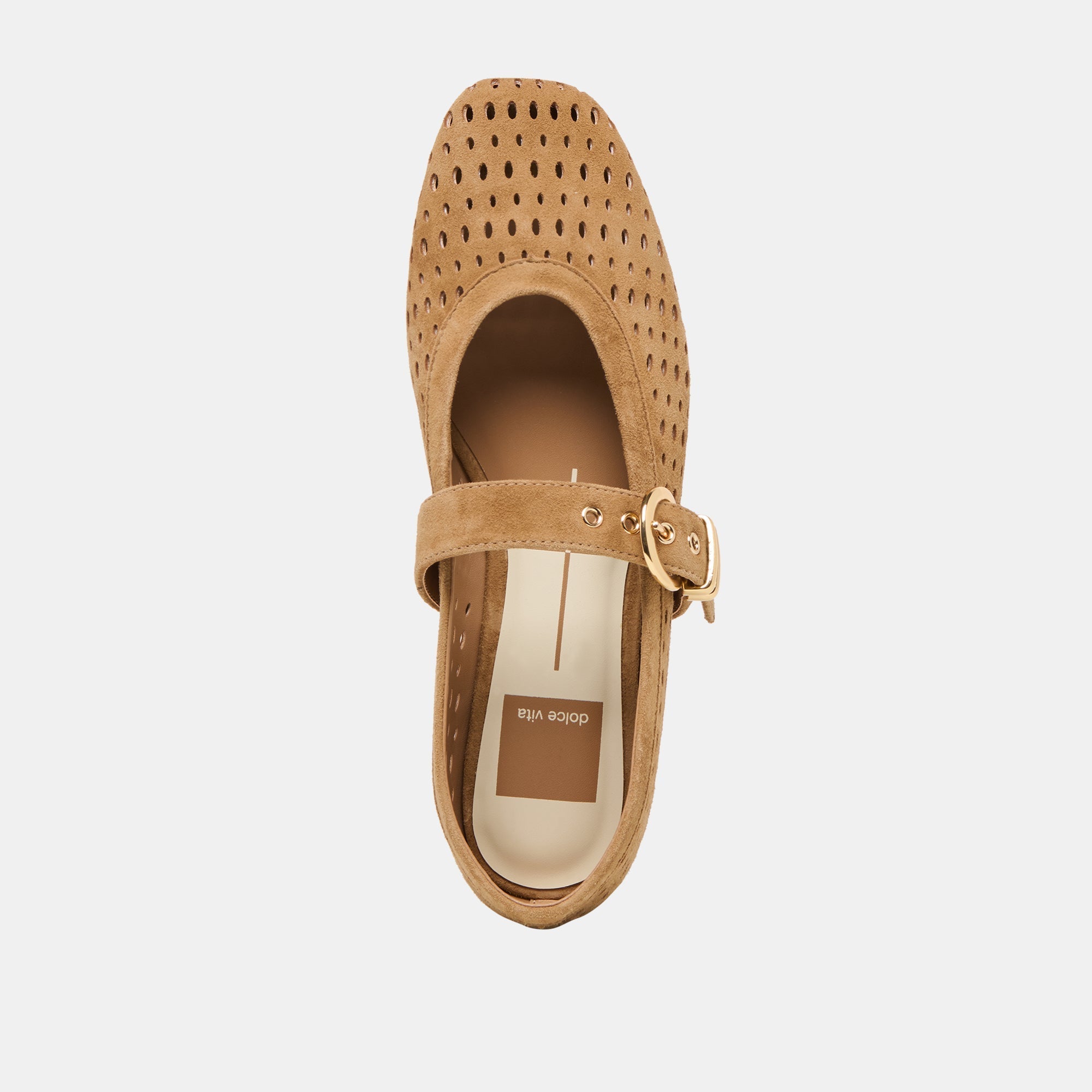 Dolce Vita Mikel Ballet Flats - Lt Brown - Mainstream Boutique