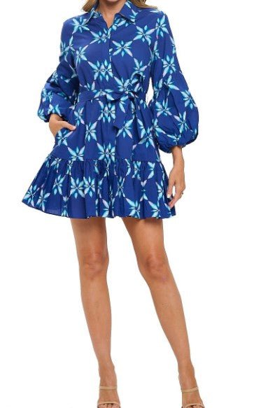 Midnight Bloom Tiered Mini - Mainstream Boutique
