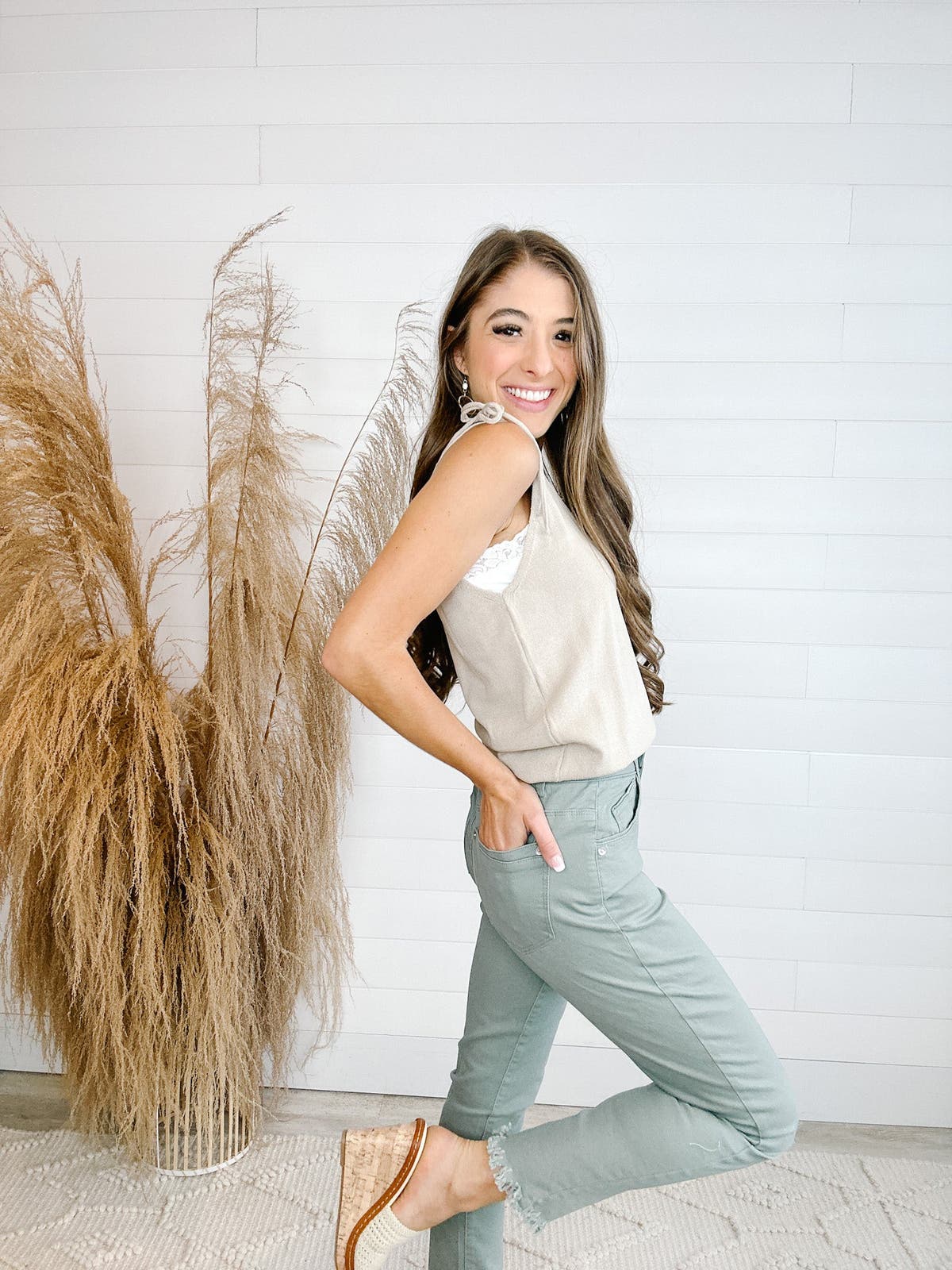 Colored Chewed Hem - Mainstream Boutique