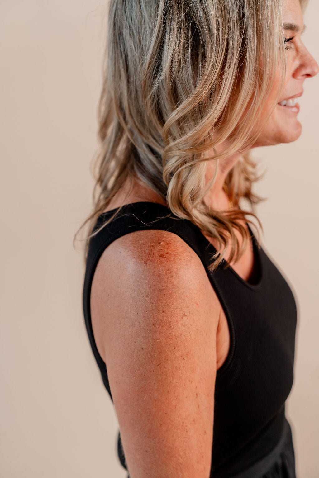 Black Ruffled Tank Dress - Mainstream Boutique