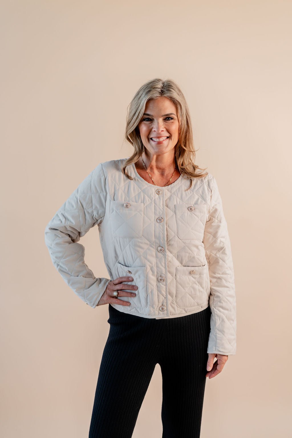 Quilted Jacket - Mainstream Boutique