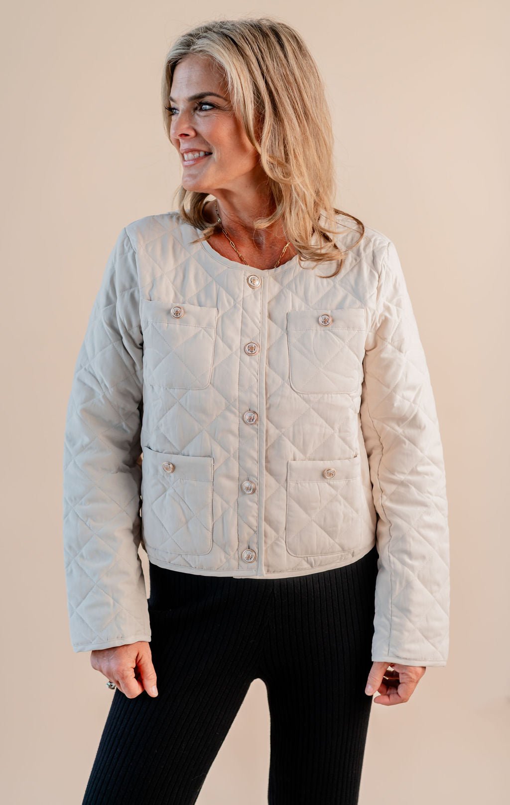 Quilted Jacket - Mainstream Boutique
