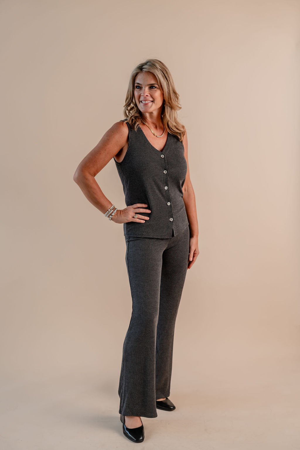 Urban Ribbed Roxy Pant - Mainstream Boutique