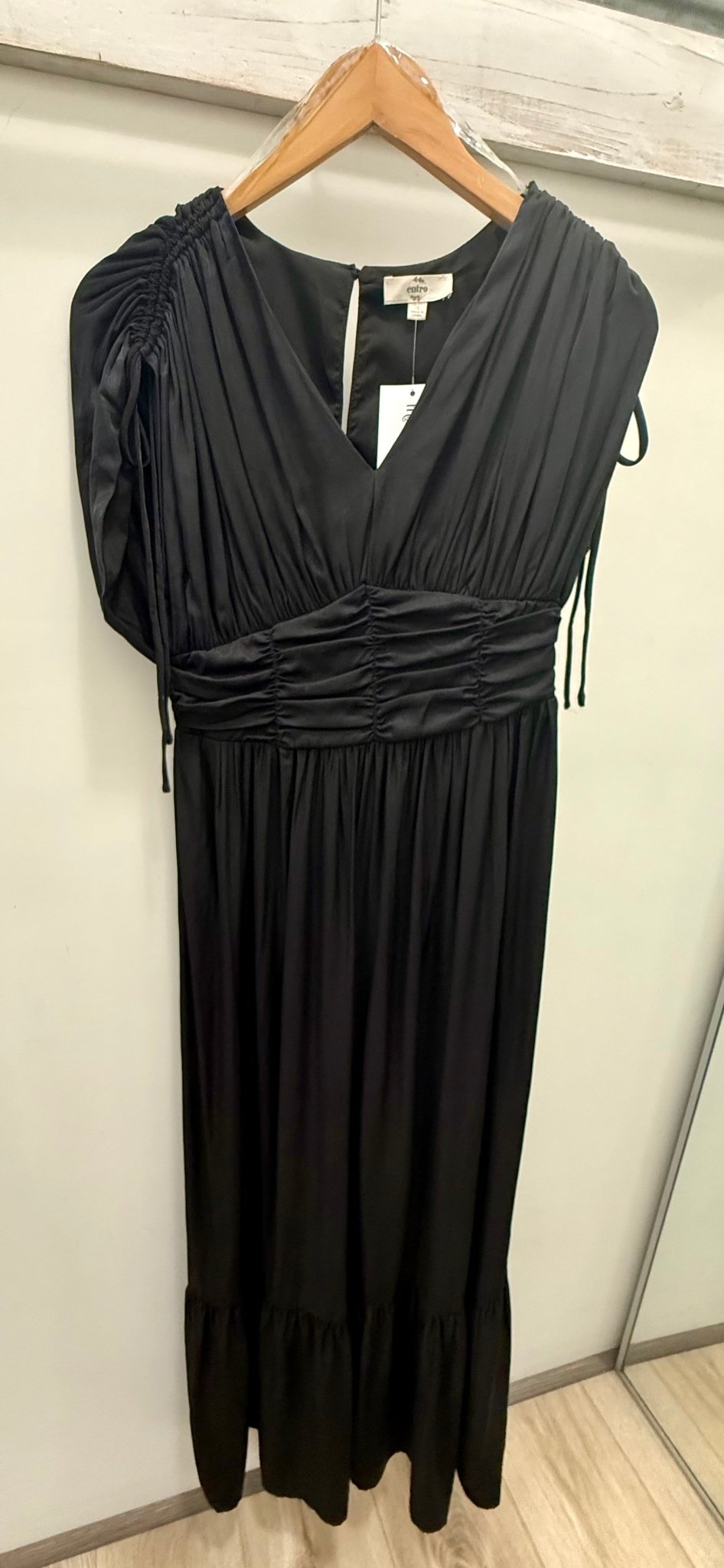 Cap Sleeve Long Midi Dress - Mainstream Boutique