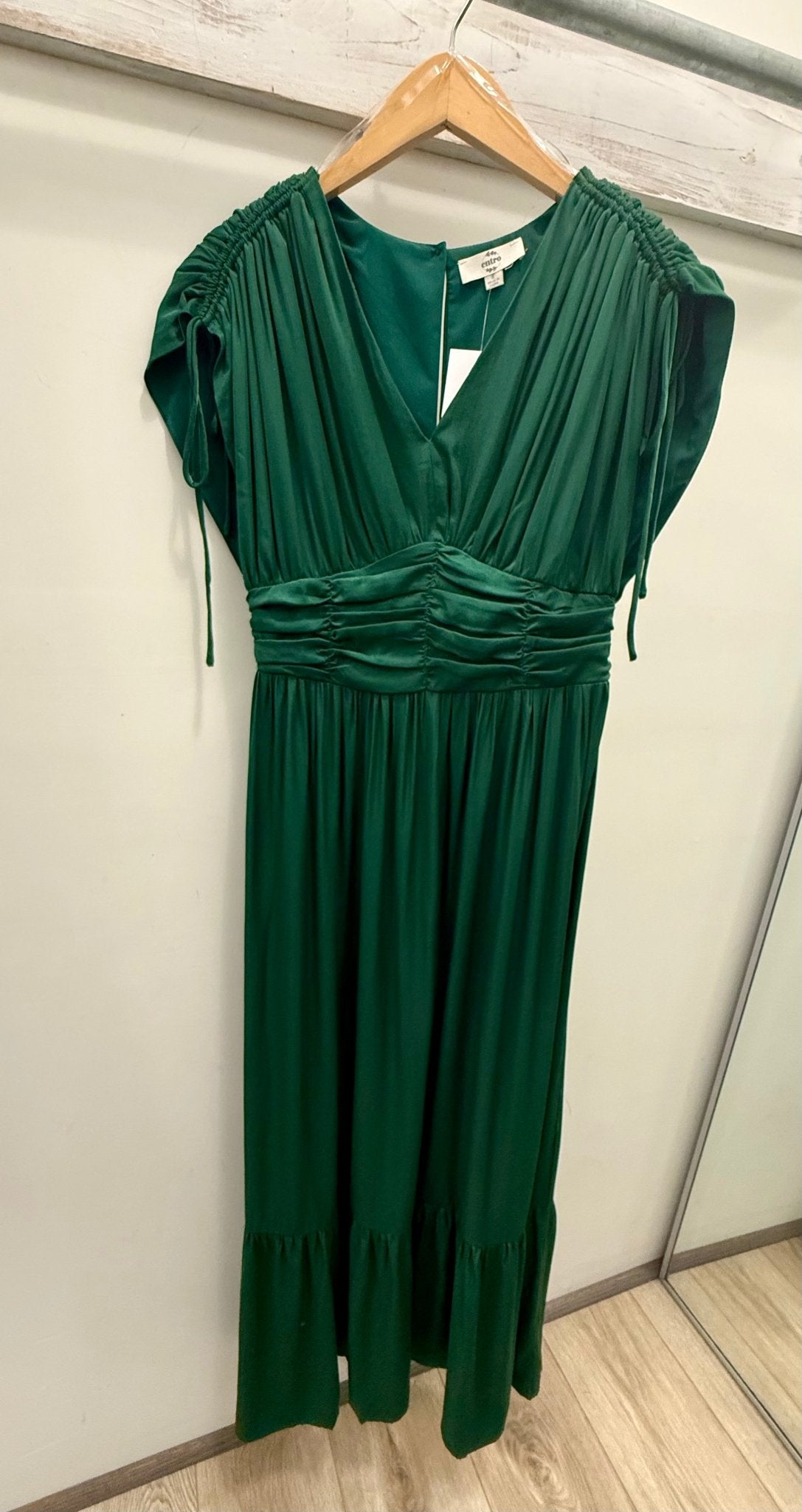 Cap Sleeve Long Midi Dress - Mainstream Boutique