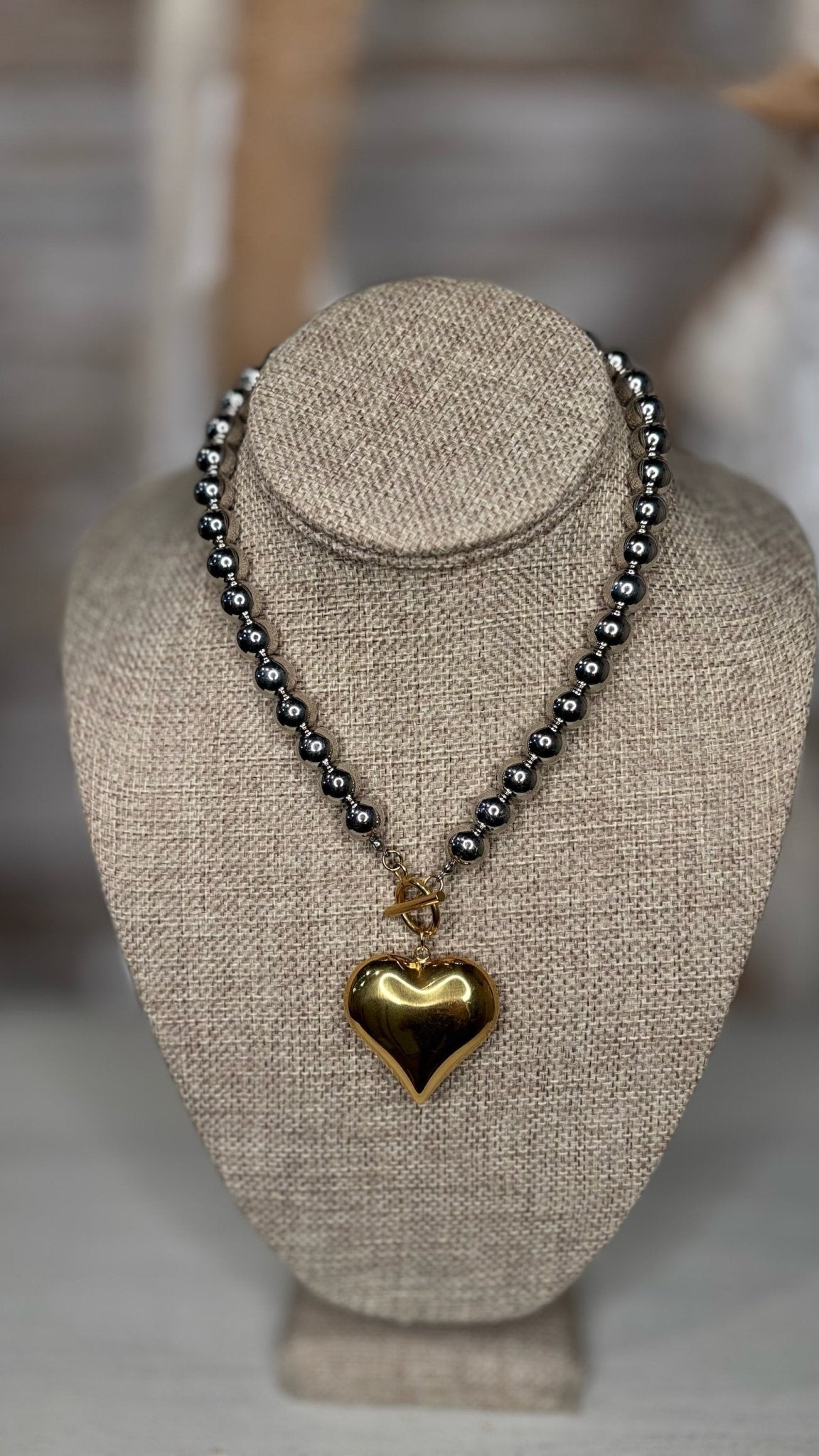 The Glam Heart Necklace - Mainstream Boutique