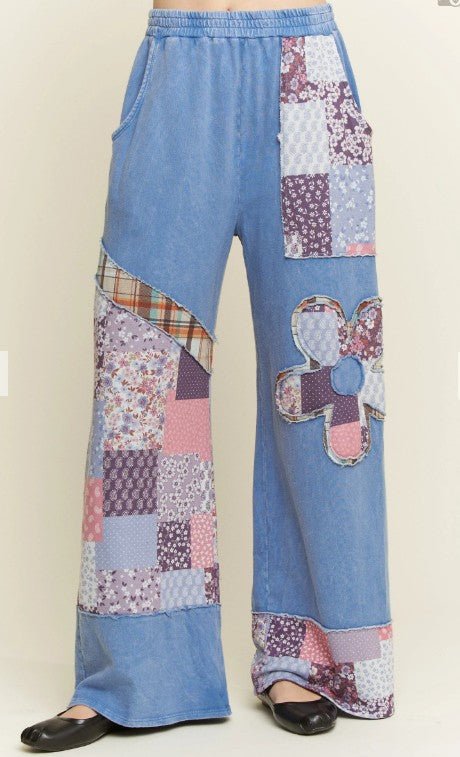 Patch Me If You Can Pants - Mainstream Boutique