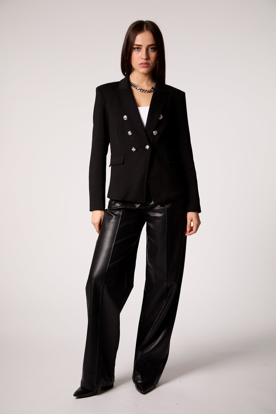 Blue Revival Helen Blazer W/ Removable Hoodie Insert - Black - Mainstream Boutique