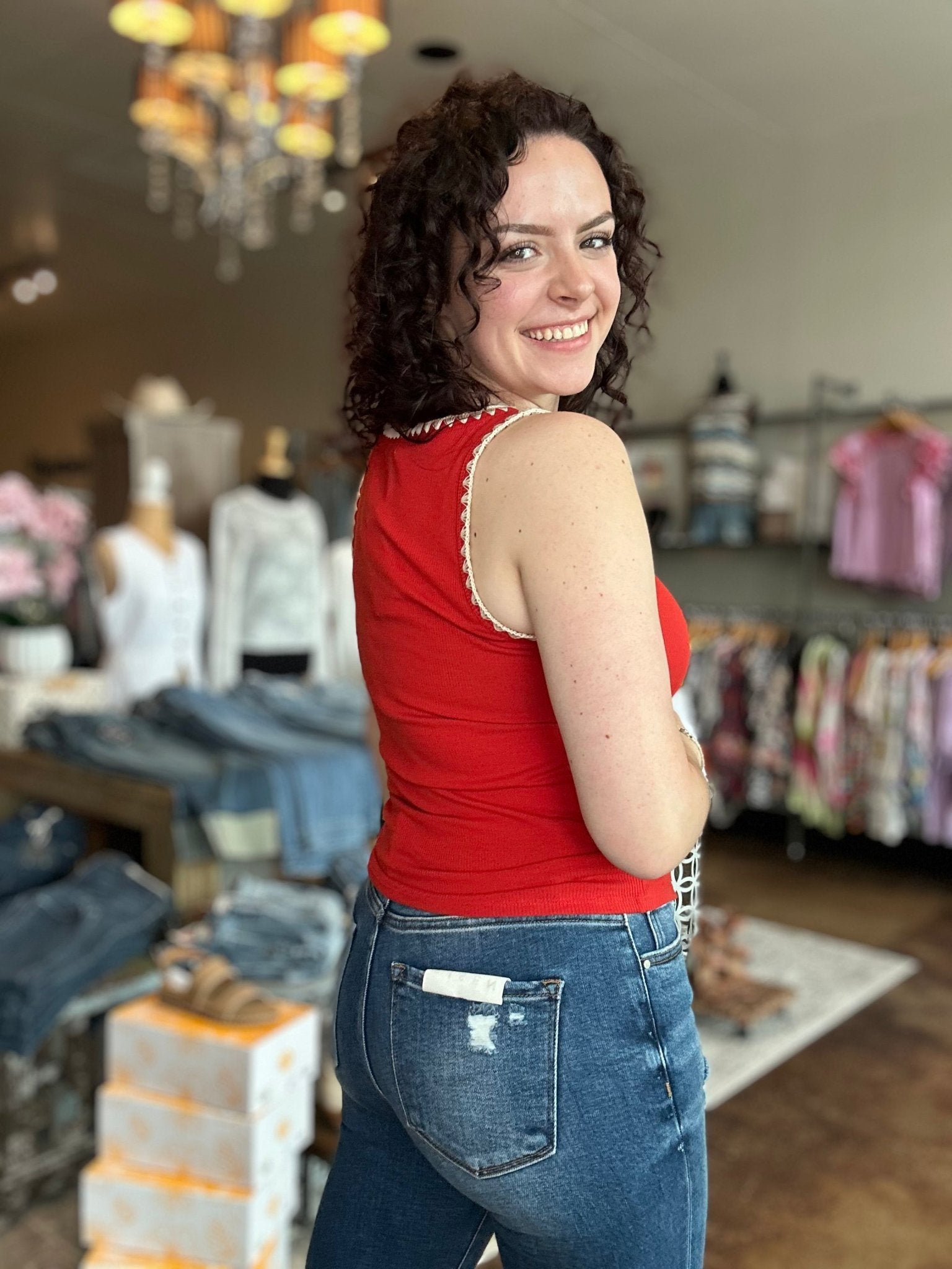 Jaidynn Rib Tank - Mainstream Boutique