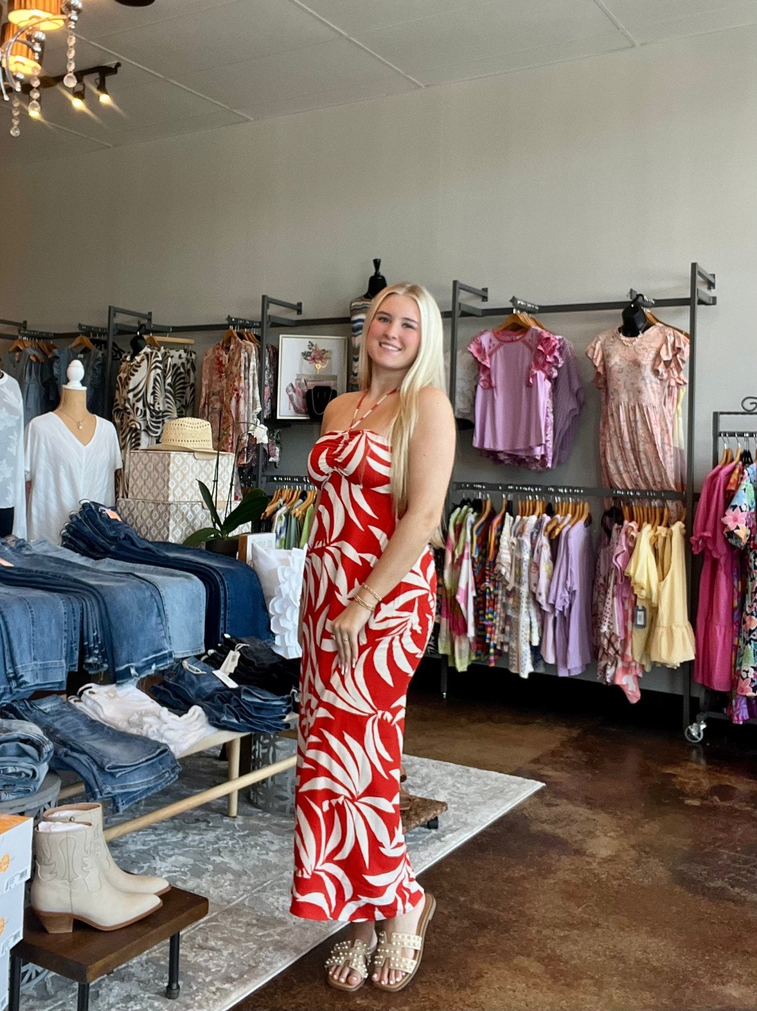 Elodi Vacances Midi Dress - Mainstream Boutique