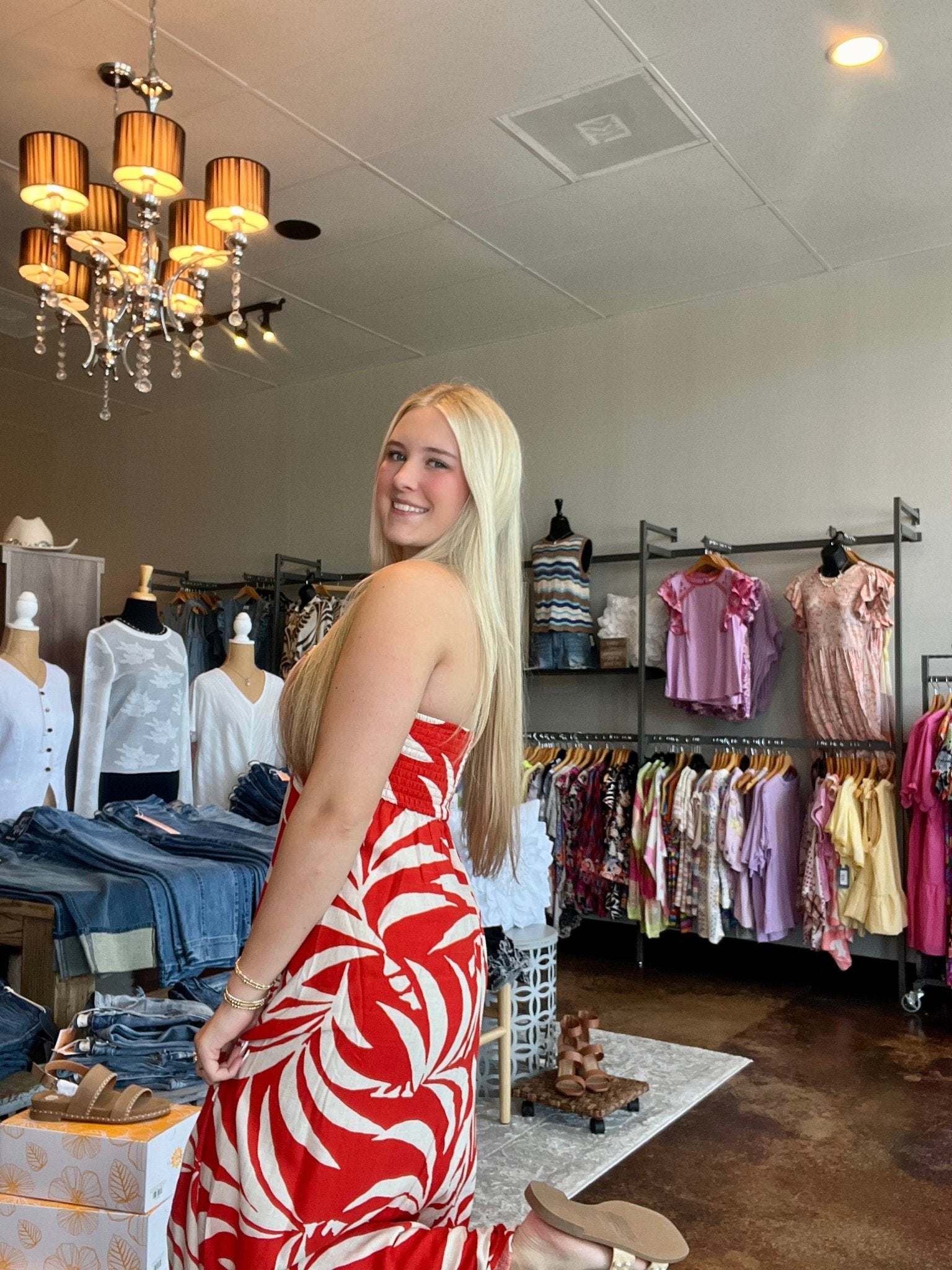 Elodi Vacances Midi Dress - Mainstream Boutique