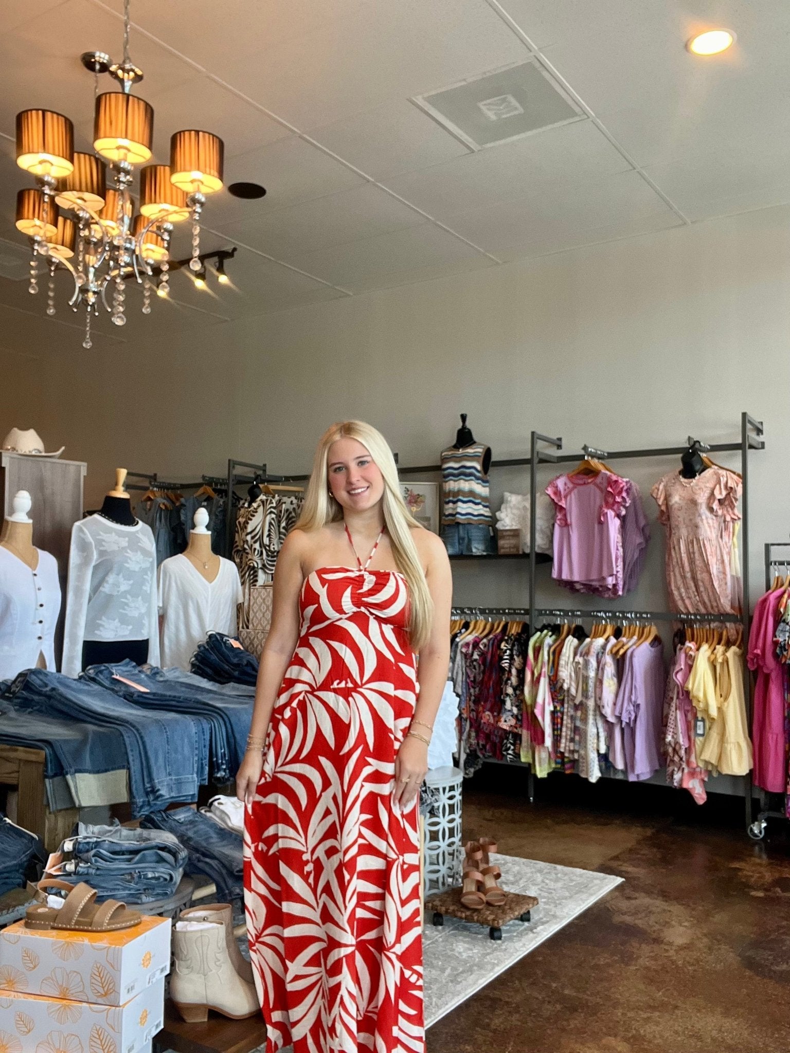 Elodi Vacances Midi Dress - Mainstream Boutique