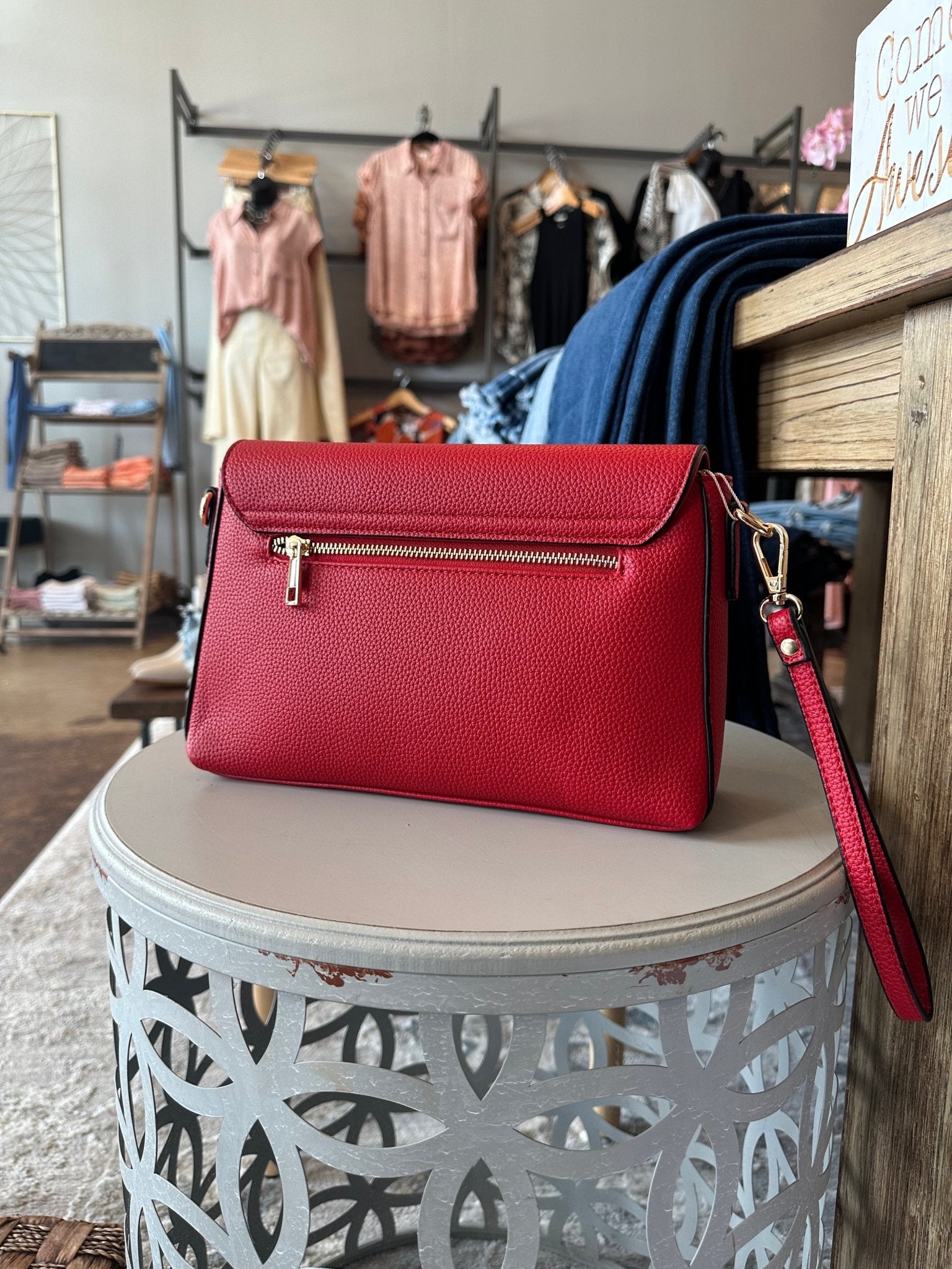 Ring & Tassel Crossbody - Mainstream Boutique