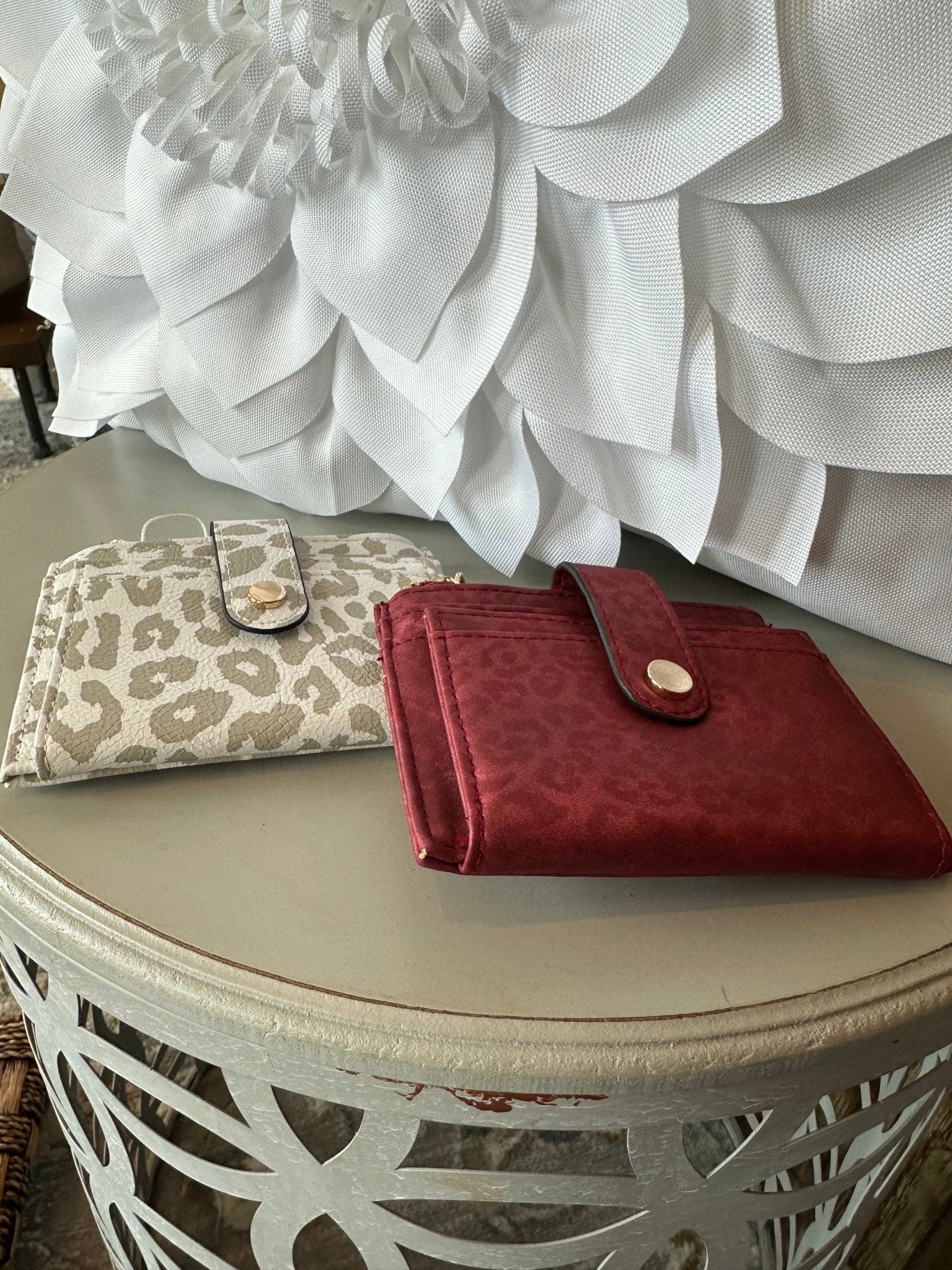Mini Snap Card Holder Wallet - Mainstream Boutique
