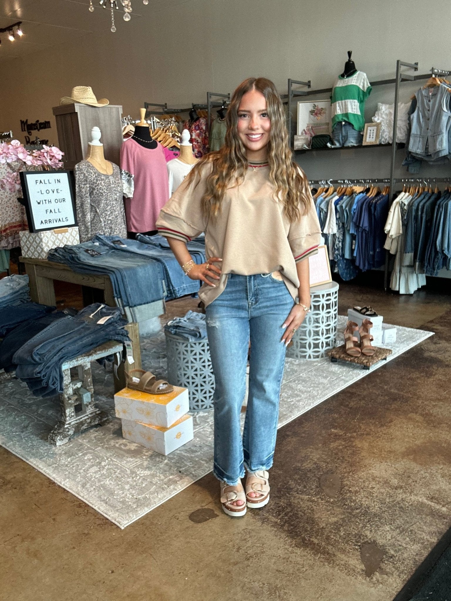 Raglan Sleeve Knit Pullover Top - Mainstream Boutique