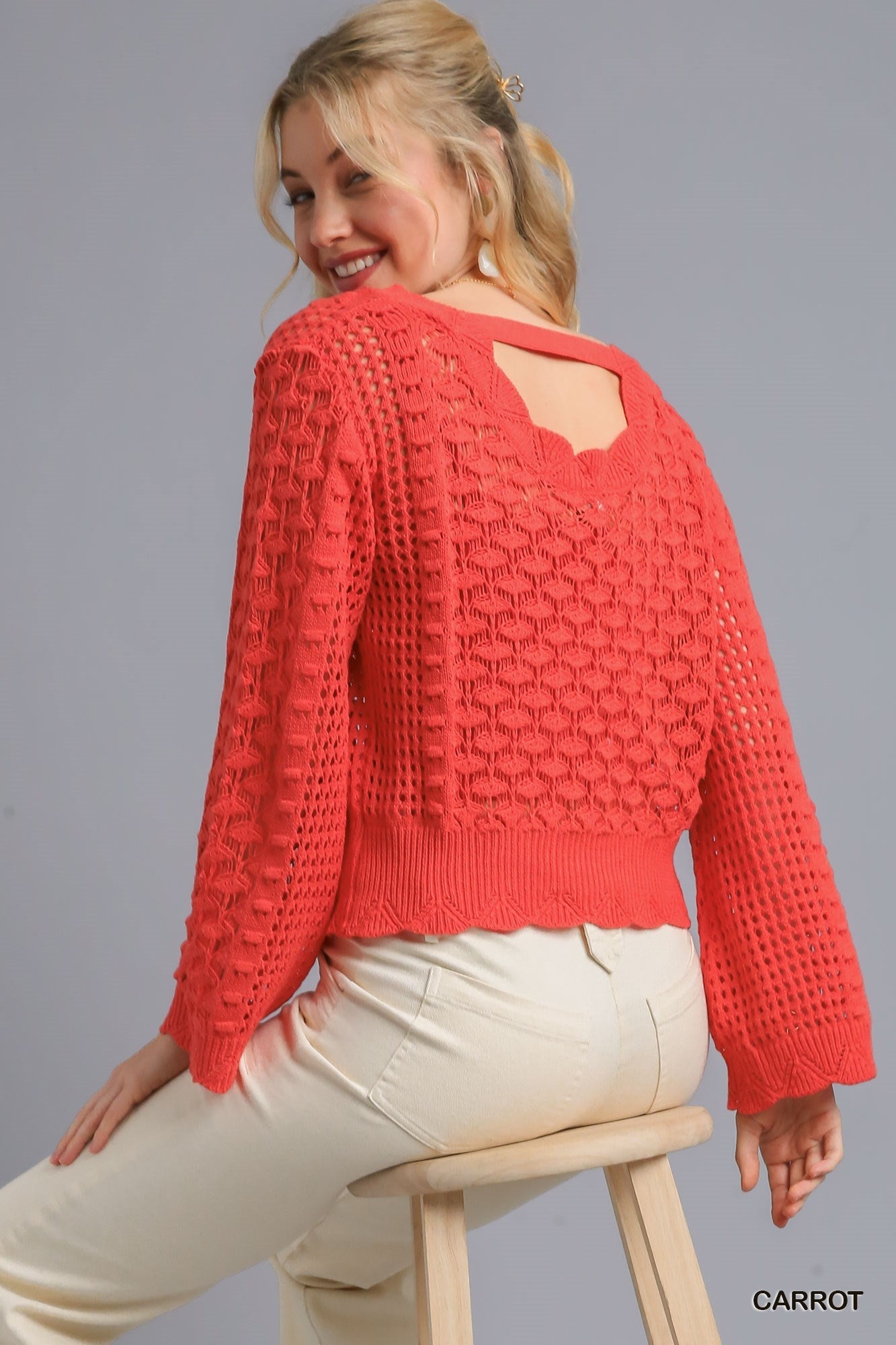 Crochet Light Weight Pullover - Mainstream Boutique