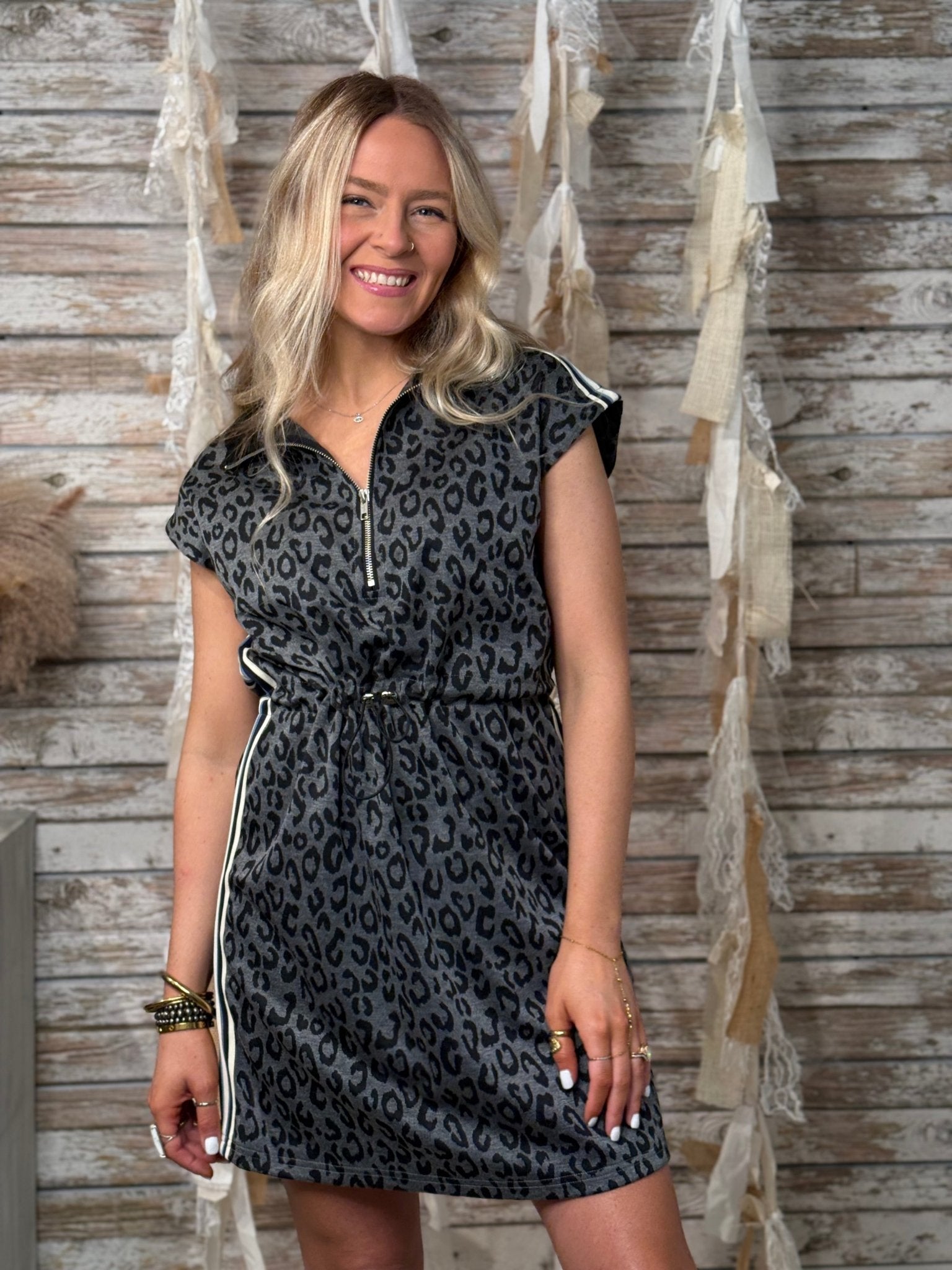 Wild Side Stripe Dress - Mainstream Boutique